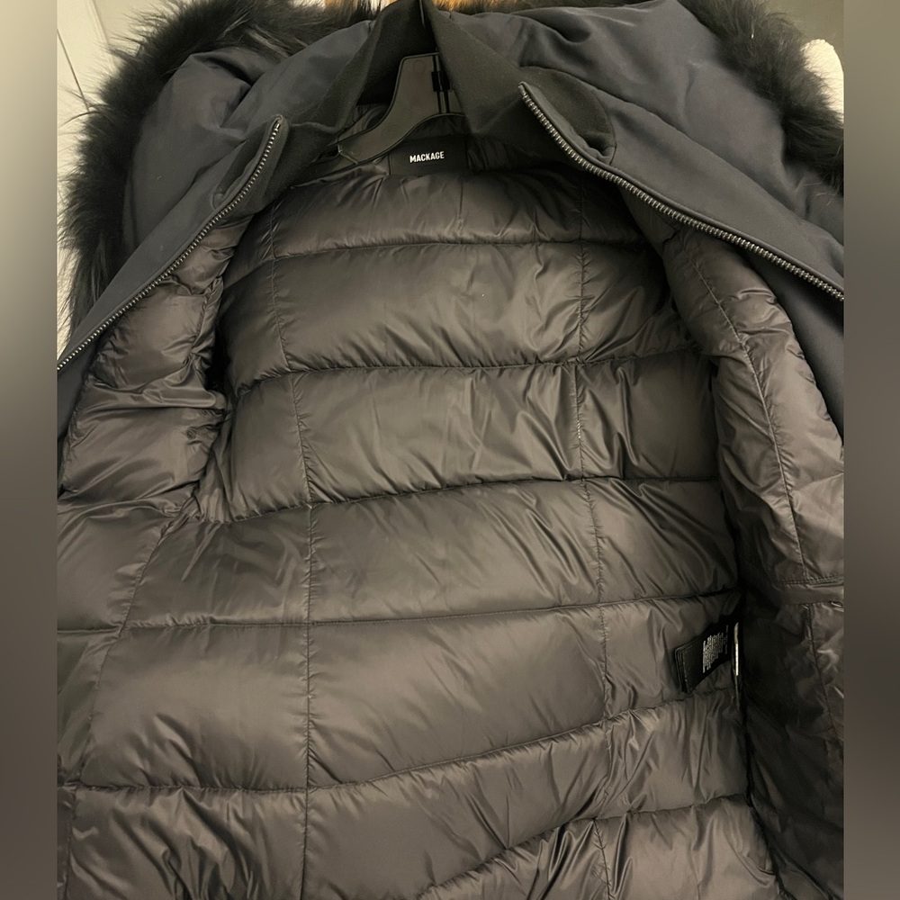 Mackage Black Down Kay-P Touch Coat - Picture 9 of 11